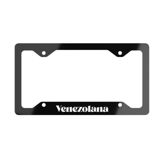 Venezolana  License Plate Frame