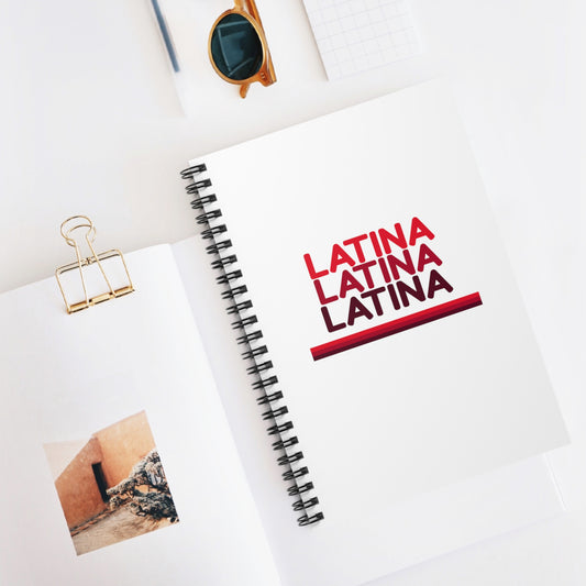 Latina Spiral Notebook - Ruled Line