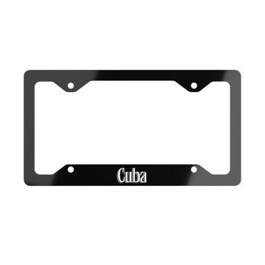 Cuba License Plate Frame