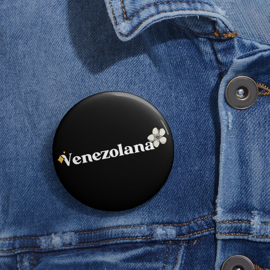 Venezolana Pin Buttons